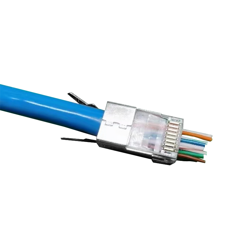 CAT6A CAT7 FTP 8P8C RJ45 Modułowy przełóż Przejście
