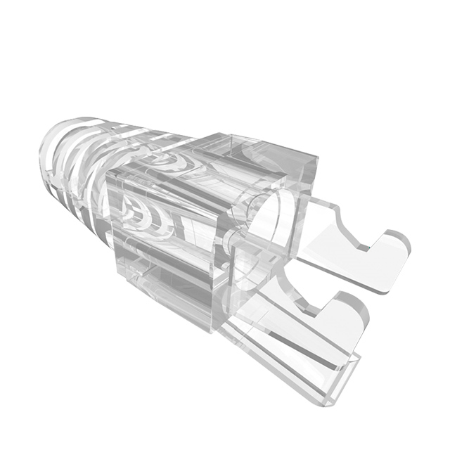 Nowy PC Transparent RJ45 Modułowy rozruch wtyk