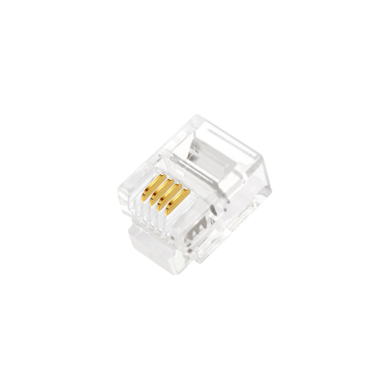 Niezarodowy CAT3 6P4C RJ11 Modułowy wtyczka