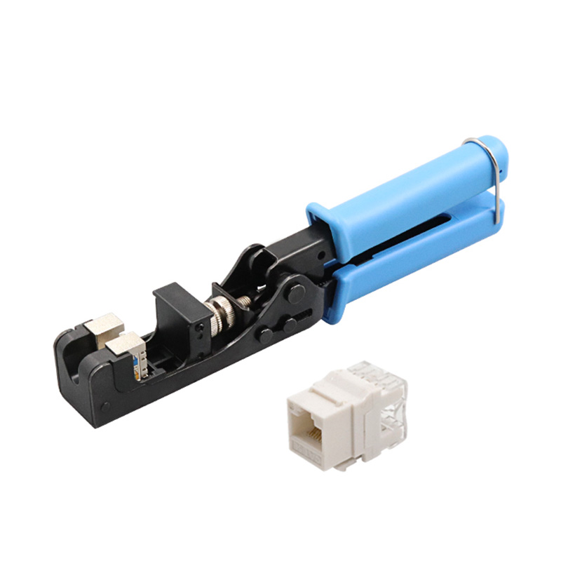 RJ45 Keystone Jack Punch Down Prędkość zacisku na 180 stopni PX-T-DS